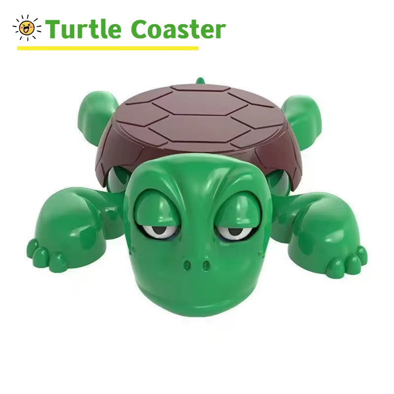 Panicked Turtle Coaster 3D Printed Cup Mat Insulation Pad Home/Office Decorative Cup Pad Mug Holder with Funny Expression