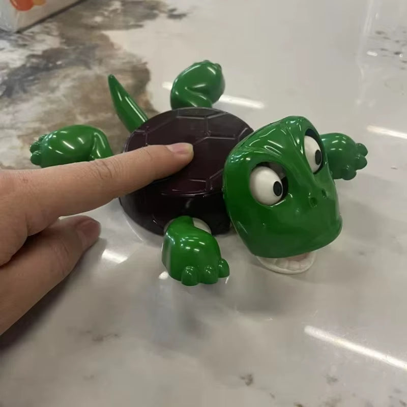 Panicked Turtle Coaster 3D Printed Cup Mat Insulation Pad Home/Office Decorative Cup Pad Mug Holder with Funny Expression