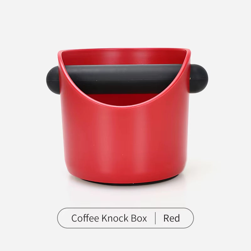 Coffee Knock Box anti Slip Shock-Absorbent Espresso Grind Grounds Container Dump Waste Bin Home Cafe Accessories Barista Tools