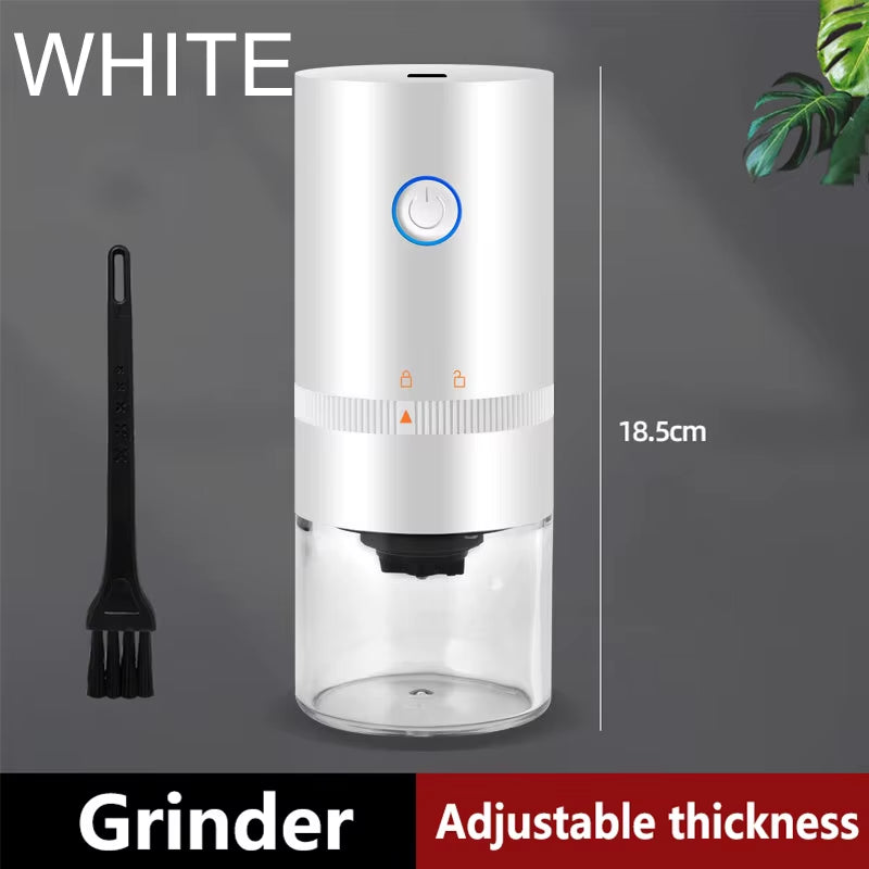 New Portable Outdoor USB Charging Coffee Grinder Travel Office Coffee Machine Electric Coffee Grinder