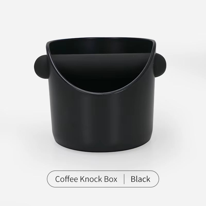 Coffee Knock Box anti Slip Shock-Absorbent Espresso Grind Grounds Container Dump Waste Bin Home Cafe Accessories Barista Tools