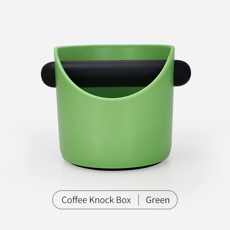 Coffee Knock Box anti Slip Shock-Absorbent Espresso Grind Grounds Container Dump Waste Bin Home Cafe Accessories Barista Tools