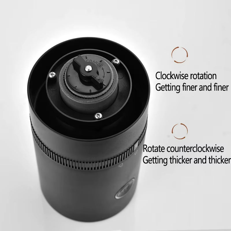 New Portable Outdoor USB Charging Coffee Grinder Travel Office Coffee Machine Electric Coffee Grinder