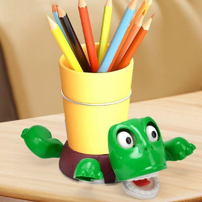 Panicked Turtle Coaster 3D Printed Cup Mat Insulation Pad Home/Office Decorative Cup Pad Mug Holder with Funny Expression